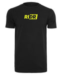 RIDR Apparel Custom T-shirt Ride Fast Live Young Fluor Yellow