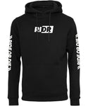RIDR Apparel Custom Hoodie Ride Fast Live Young White