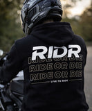 RIde Or Die Signature Hoodie - RIDR Apparel