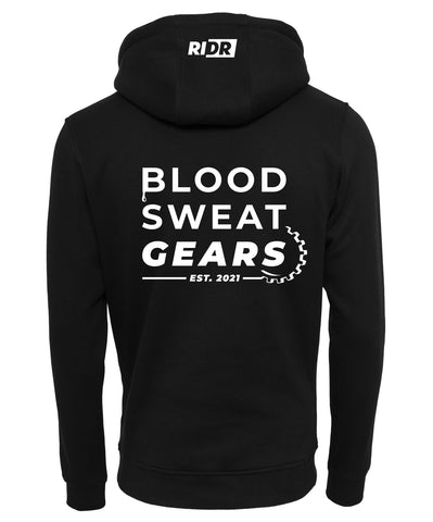 Black Blood Sweat Gears RIDR Hoodie bikelife apparel