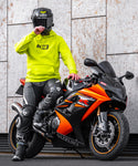 Frozen Yellow Fluor Ride Or Die RIDR Hoodie bikelife apparel