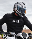 Black Ride Or Die RIDR Hoodie bikelife apparel