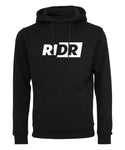Black RIDR Hoodie bikelife apparel